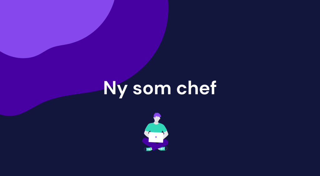 Text; Ny som chef
